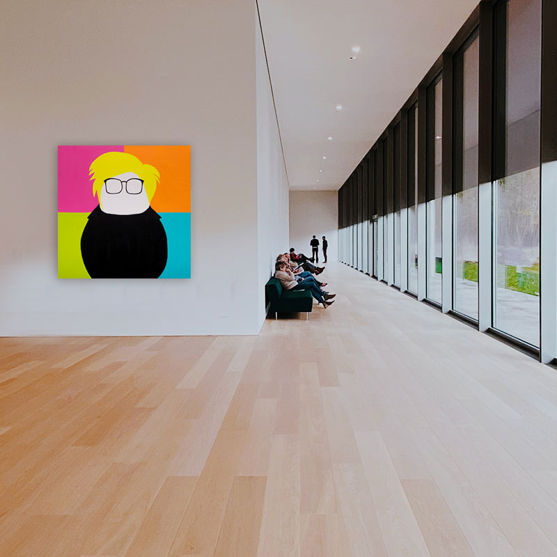 Gemaelde Andy Warhol in Kunst Interior