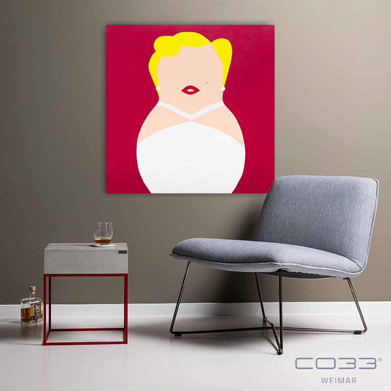 Bild von Marilyn Monroe auf Leinwand als Matroschka